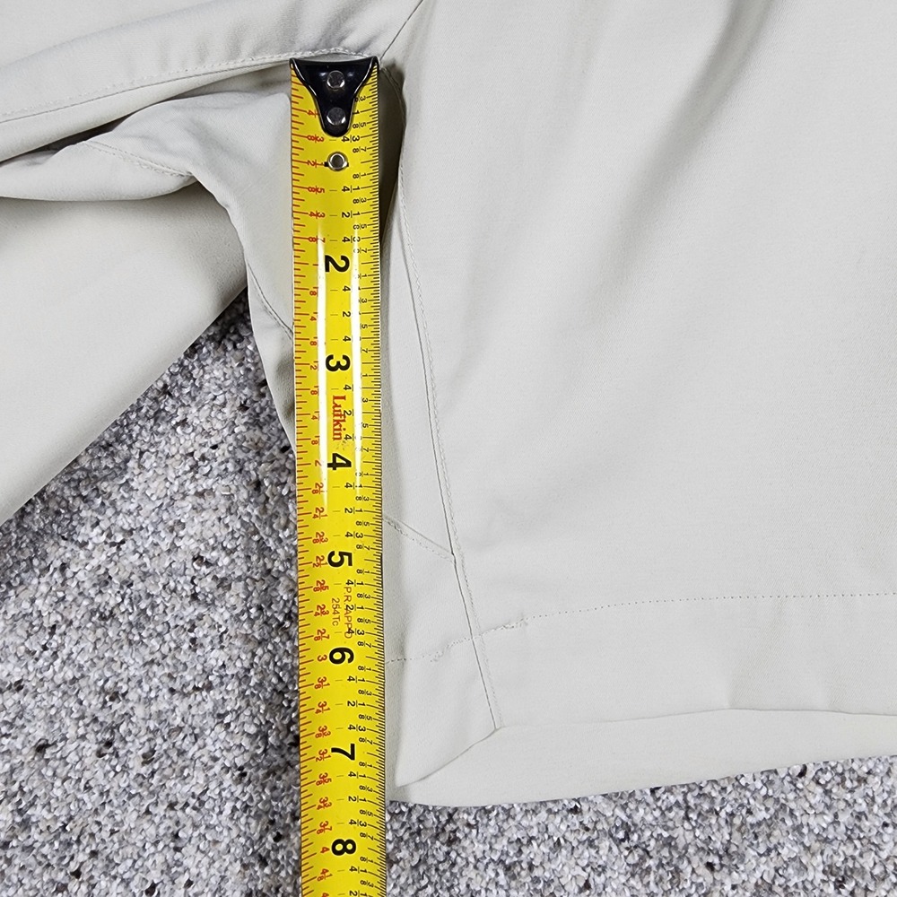 RLX Ralph Lauren Golf Shorts Mens 36 Tailored Fit Performance Beige Excellent - Picture 8 of 16